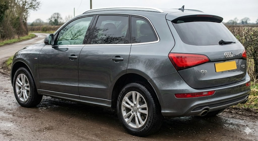 Auto sucio antes del lavado